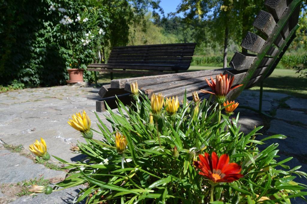 Trattoria Vecchio Mulino Bed & Breakfast Niella Tanaro Екстериор снимка
